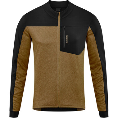 CUBE ATX CMPT Long-Sleeved Jersey Brown/Black 2023 0